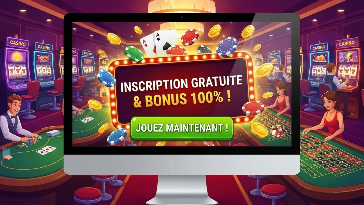 Inscription avec bonus